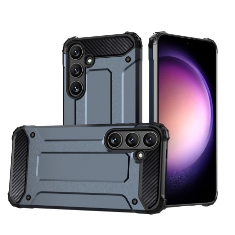 
„Samsung Galaxy S25+ Hybrid Armor“ dėklas – mėlynas
