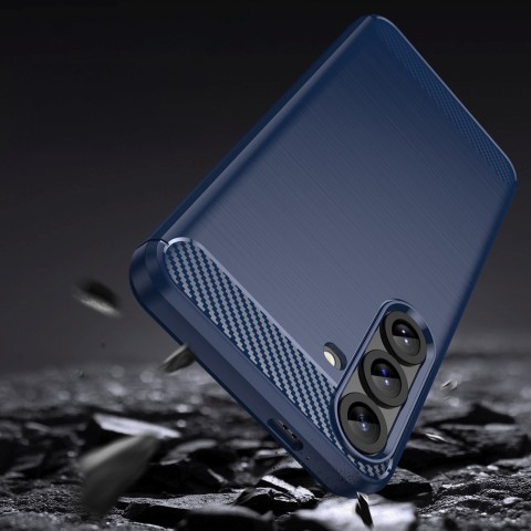 
Silikoninis dėklas, skirtas „Samsung Galaxy S25+ Carbon“ dėklui – mėlynas
