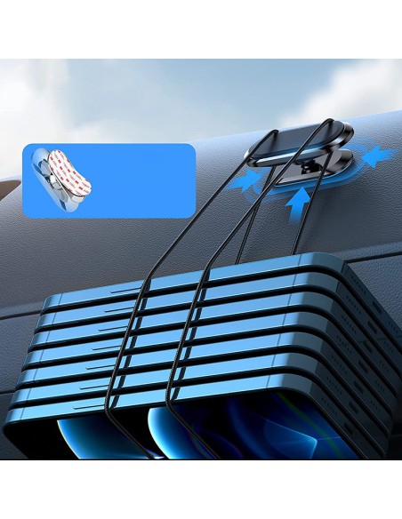 Magnetinis automobilinis telefono laikiklis tamsiai pilkas Magnetinis automobilinis telefono laikiklis tamsiai pilkas