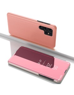 
„Samsung Galaxy S25 Ultra Clear View“ dėklas – rožinis
