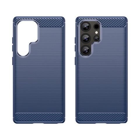 
Silikoninis dėklas, skirtas „Samsung Galaxy S25 Ultra Carbon“ dėklui – mėlynas
