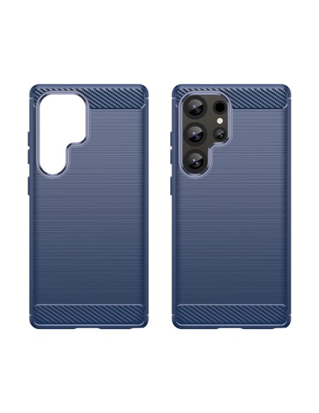 
Silikoninis dėklas, skirtas „Samsung Galaxy S25 Ultra Carbon“ dėklui – mėlynas
