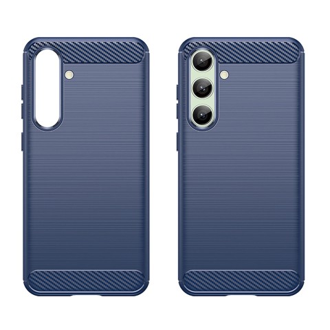 
Silikoninis dėklas, skirtas „Samsung Galaxy S24 FE Carbon“ dėklui - mėlynas

