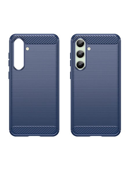 
Silikoninis dėklas, skirtas „Samsung Galaxy S24 FE Carbon“ dėklui - mėlynas
