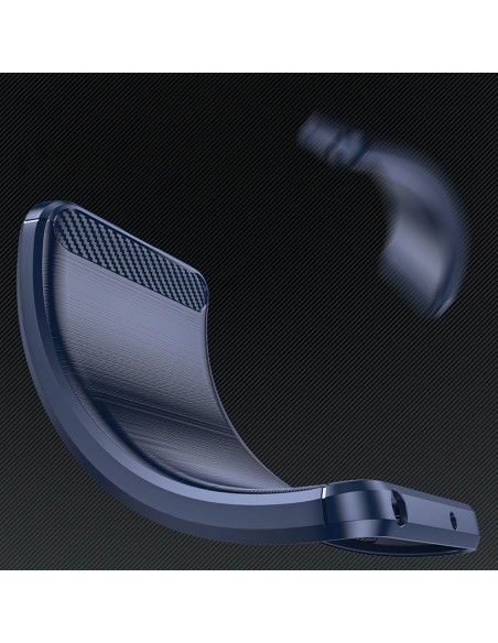 
Silikoninis dėklas, skirtas „Samsung Galaxy S24 FE Carbon“ dėklui - mėlynas
