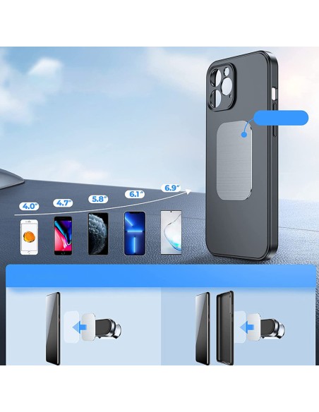 Magnetinis automobilinis telefono laikiklis tamsiai pilkas Magnetinis automobilinis telefono laikiklis tamsiai pilkas