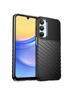 
Šarvuotas silikoninis dėklas, skirtas „Samsung Galaxy A26 Thunder“ dėklui - juodas
