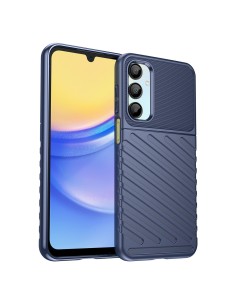 
Šarvuotas silikoninis dėklas, skirtas „Samsung Galaxy A26 Thunder Case“ – mėlynas
