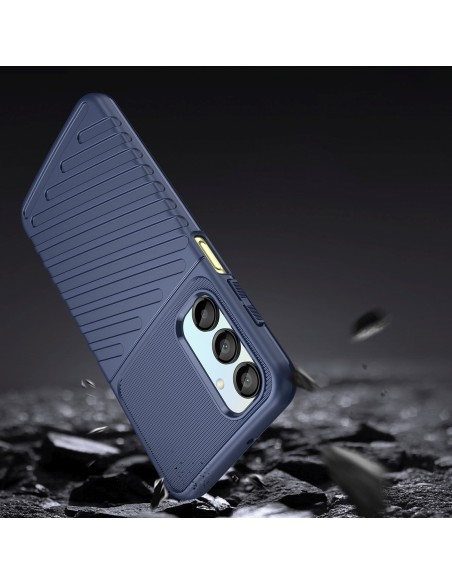 
Šarvuotas silikoninis dėklas, skirtas „Samsung Galaxy A26 Thunder Case“ – mėlynas
