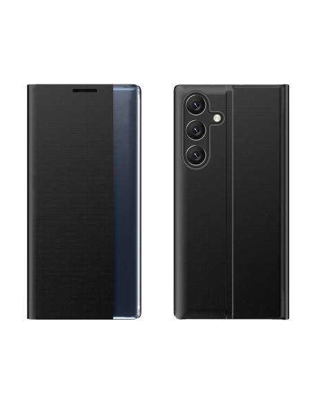 
„Samsung Galaxy A36“ naujas miego dėklas su atlenkiamu stovu – juodas

