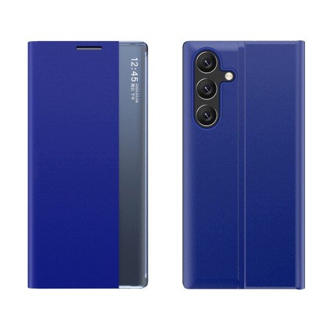 
„Samsung Galaxy A36“ naujas miego dėklas su atlenkiamu stovu – mėlynas
