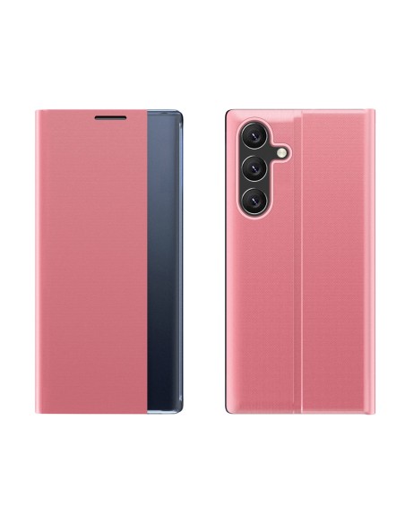 
„Samsung Galaxy A36“ naujas miego dėklas su atlenkiamu stovu – rožinis
