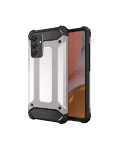 
Hibridinis šarvuotas dėklas, skirtas „Samsung Galaxy A36“ – sidabrinis
