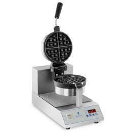 Sukamoji vaflinė apvaliems vafliams, sk. 18cm 1300W RCWM-1300-RE
