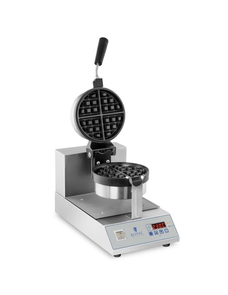 Sukamoji vaflinė apvaliems vafliams, sk. 18cm 1300W RCWM-1300-RE Sukamoji vaflinė apvaliems vafliams, sk. 18cm 1300W RCWM-1300-RE