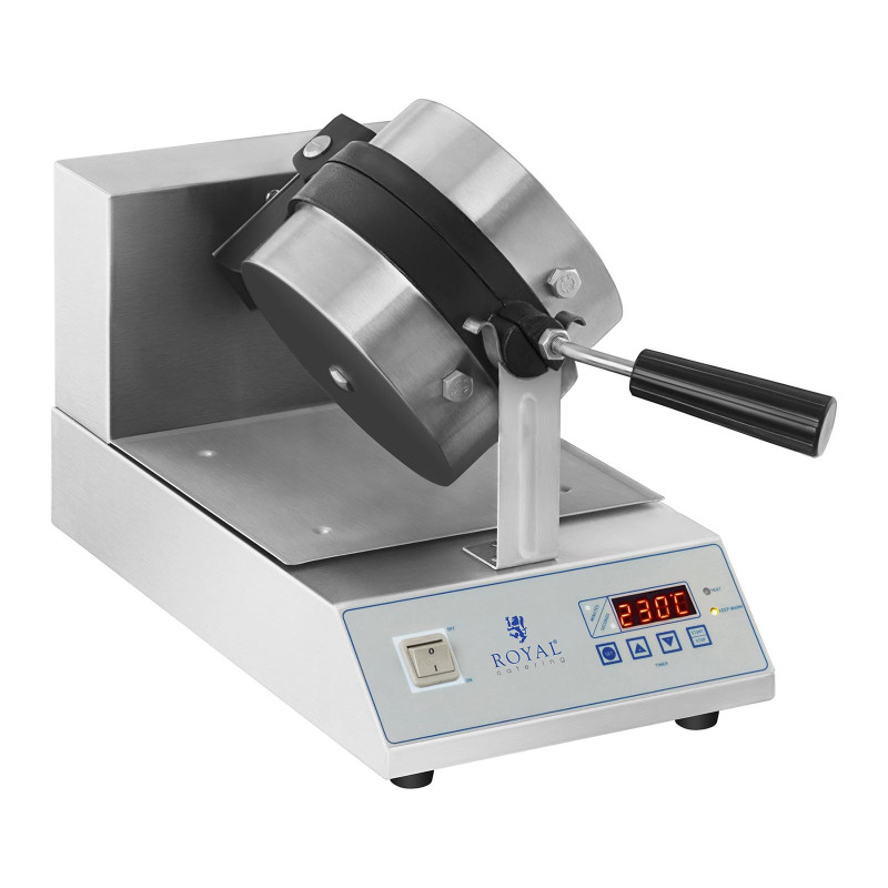 Sukamoji vaflinė apvaliems vafliams, sk. 18cm 1300W RCWM-1300-RE
