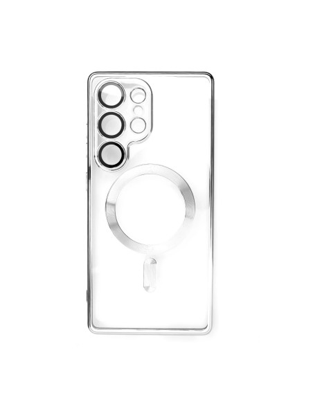 
Galvanizuotas „iPhone 16e“ dėklas su „MagSafe“ – sidabrinis
