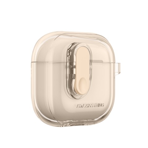 
„AirPods 4“ minimalaus dizaino dėklas – dykuma
