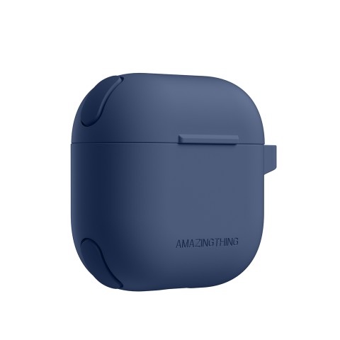 
AirPods 4 Omni Case apsauginis dėklas – tamsiai mėlynas
