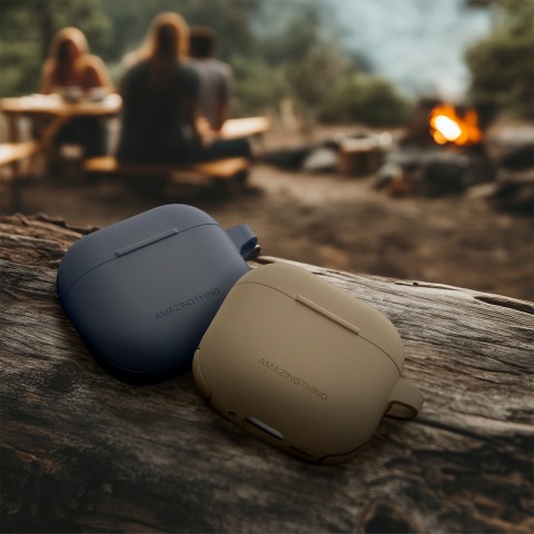 
AirPods 4 Omni Case apsauginis dėklas – tamsiai mėlynas
