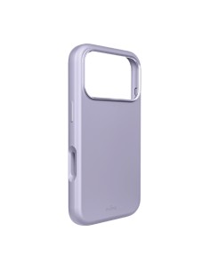 
„iPhone 17 Pro Icon Mag Pro“ skysto silikono „MagSafe“ dėklas su aliuminio mygtukais – levandų spalvos
