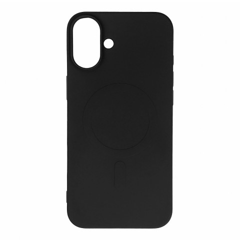 
„Samsung Galaxy S26“ silikoninis dėklas „MagSafe“ – juodas
