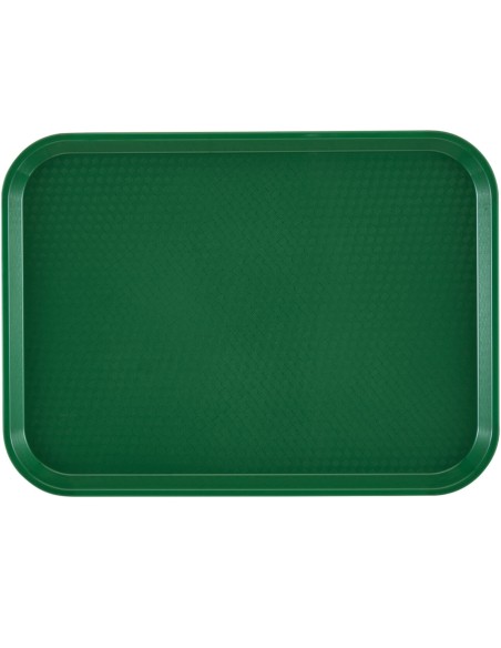 Neslystantis polipropileninis serviravimo padėklas 355 x 457 mm - žalias Neslystantis polipropileninis serviravimo padėklas 355 x 457 mm - žalias
