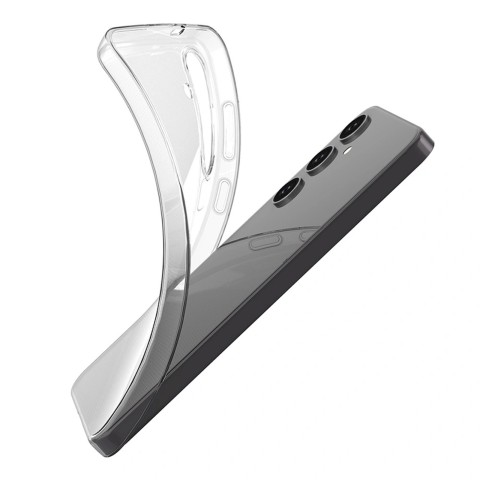 
„Samsung Galaxy S26 Plus“ itin skaidrus dėklas – permatomas
