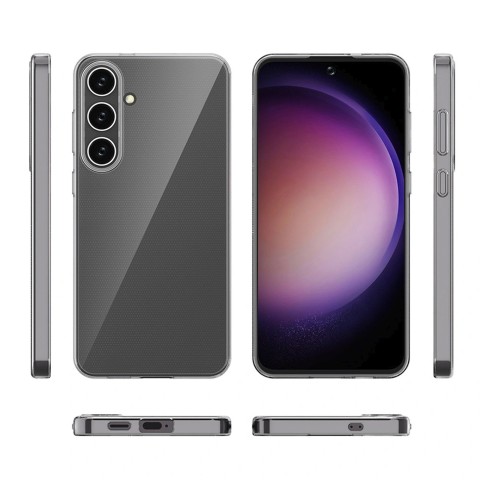 
„Samsung Galaxy S26 Plus“ itin skaidrus dėklas – permatomas
