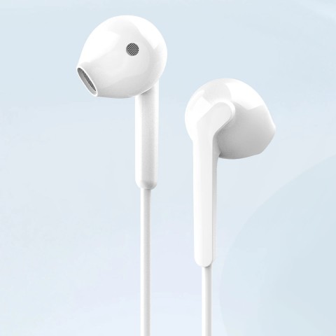 
X3 USB-C laidinės į ausis įdedamos ausinės – baltos
