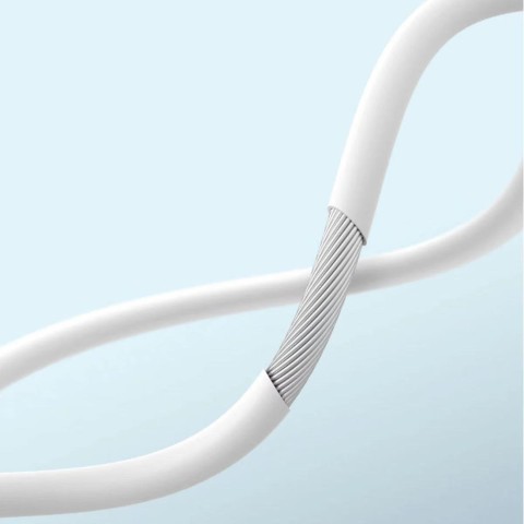 
X3 USB-C laidinės į ausis įdedamos ausinės – baltos

