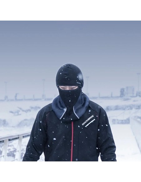 
Dviratininko balaklava, universalaus dydžio – juoda
