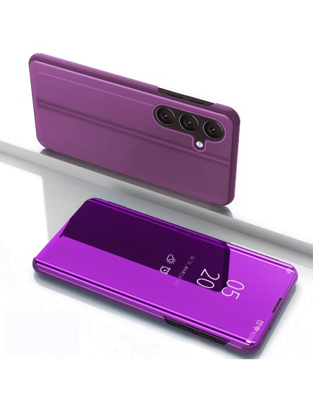 
„Samsung Galaxy S25“ skaidraus vaizdo dėklas – rožinis
