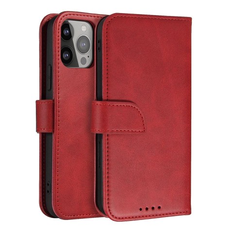 
Apsauginis dėklas su atvartu, skirtas „Samsung Galaxy S25+ Magnet Case“ – raudonas
