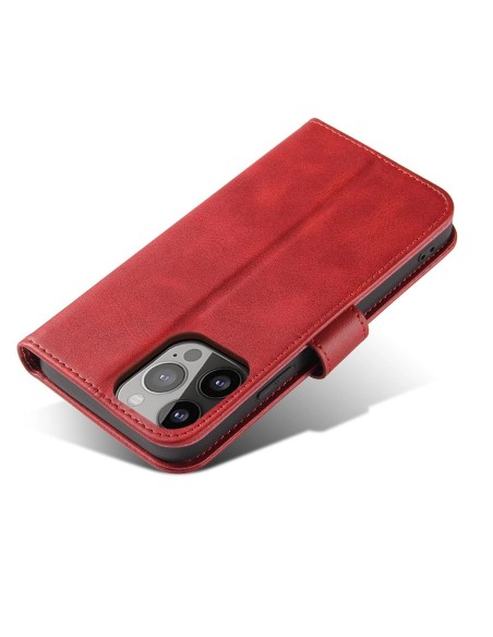 
Apsauginis dėklas su atvartu, skirtas „Samsung Galaxy S25+ Magnet Case“ – raudonas
