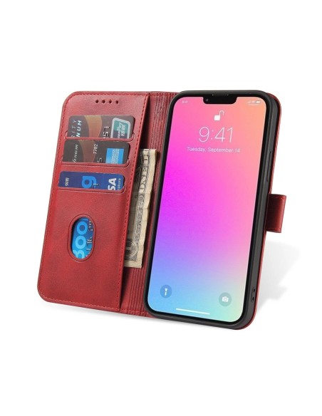 
Apsauginis dėklas su atvartu, skirtas „Samsung Galaxy S25+ Magnet Case“ – raudonas
