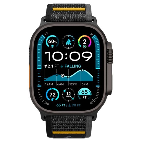 
„Apple Watch“ apyrankė, 44 / 45 / 46 / 49 mm, „Athlex Air“ – juoda
