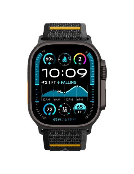 
„Apple Watch“ apyrankė, 44 / 45 / 46 / 49 mm, „Athlex Air“ – juoda
