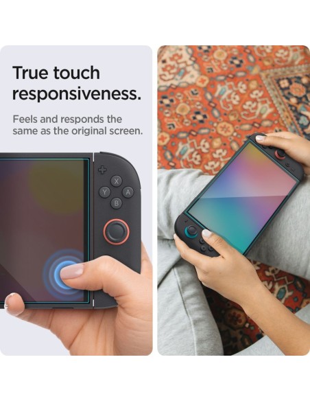 
Grūdintas stiklas Nintendo Switch 2 konsolei Glas.Tr EZ FIT skaidrus - 2 vnt.
