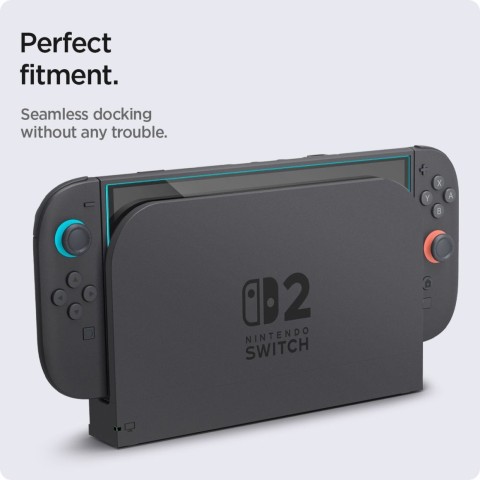 
Grūdintas stiklas Nintendo Switch 2 konsolei Glas.Tr EZ FIT skaidrus - 2 vnt.
