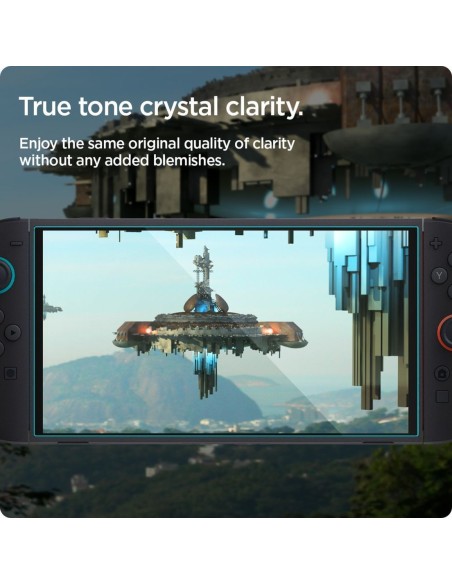 
Grūdintas stiklas Nintendo Switch 2 konsolei Glas.Tr EZ FIT skaidrus - 2 vnt.
