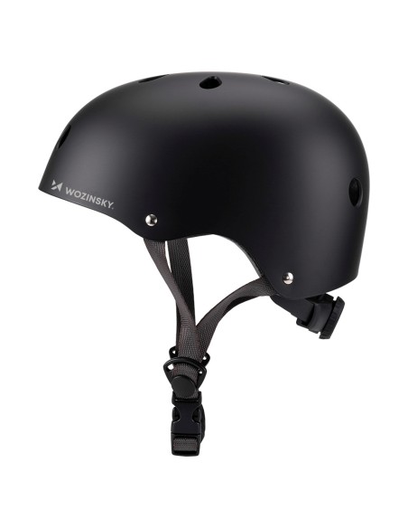
Lengvas BMX paspirtuko šalmas 48–52 cm – juodas
