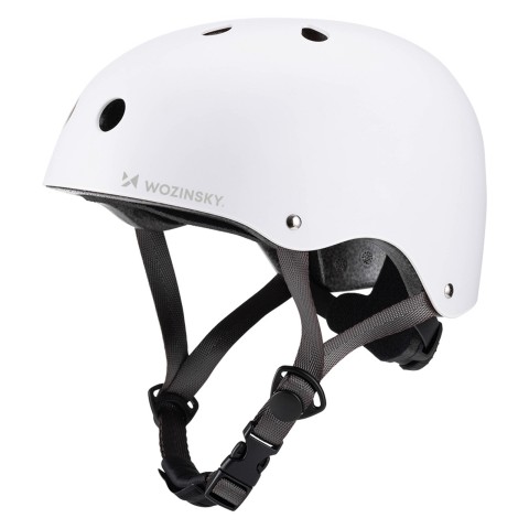 
Lengvas BMX paspirtuko šalmas 48–52 cm – baltas
