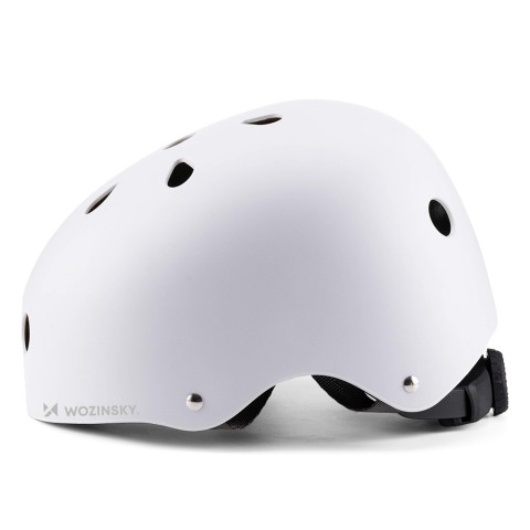
Lengvas BMX paspirtuko šalmas 48–52 cm – baltas

