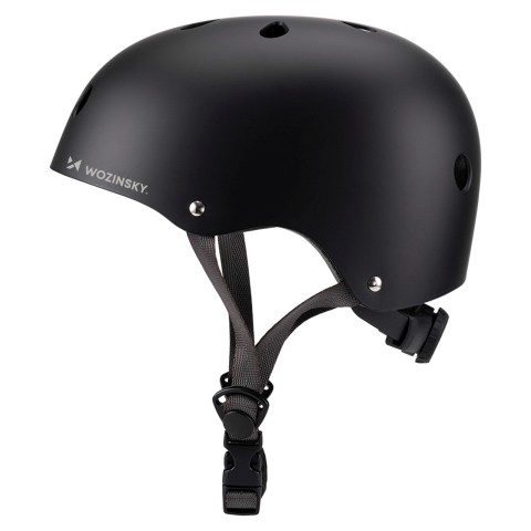 
Lengvas BMX paspirtuko šalmas 54–58 cm – juodas
