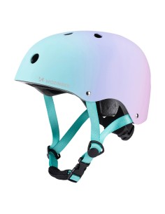 
BMX dviračio šalmas paspirtukams 54-58 cm - rausvas gradientas
