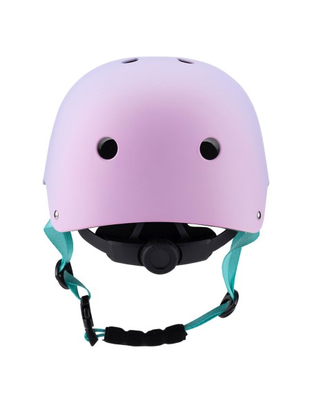 
BMX dviračio šalmas paspirtukams 54-58 cm - rausvas gradientas

