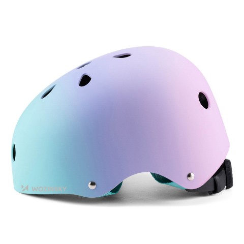 
BMX dviračio šalmas paspirtukams 54-58 cm - rausvas gradientas
