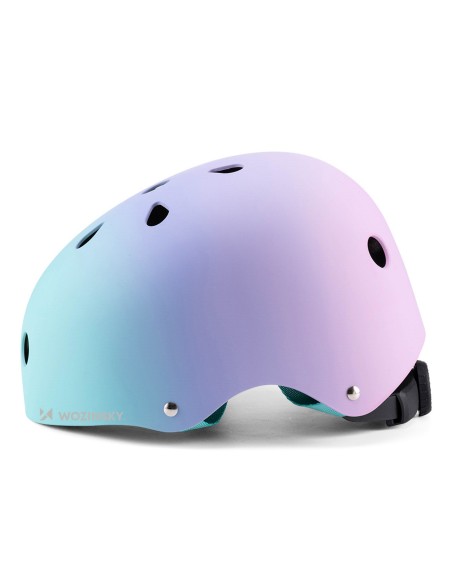 
BMX dviračio šalmas paspirtukams 54-58 cm - rausvas gradientas
