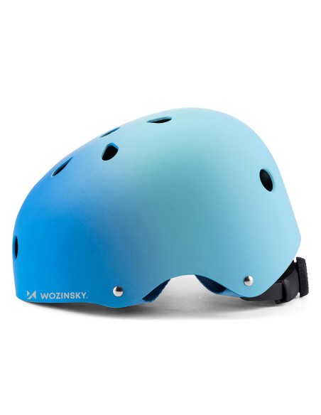 
BMX dviračio šalmas paspirtukams 54-58 cm - mėlynas gradientas
